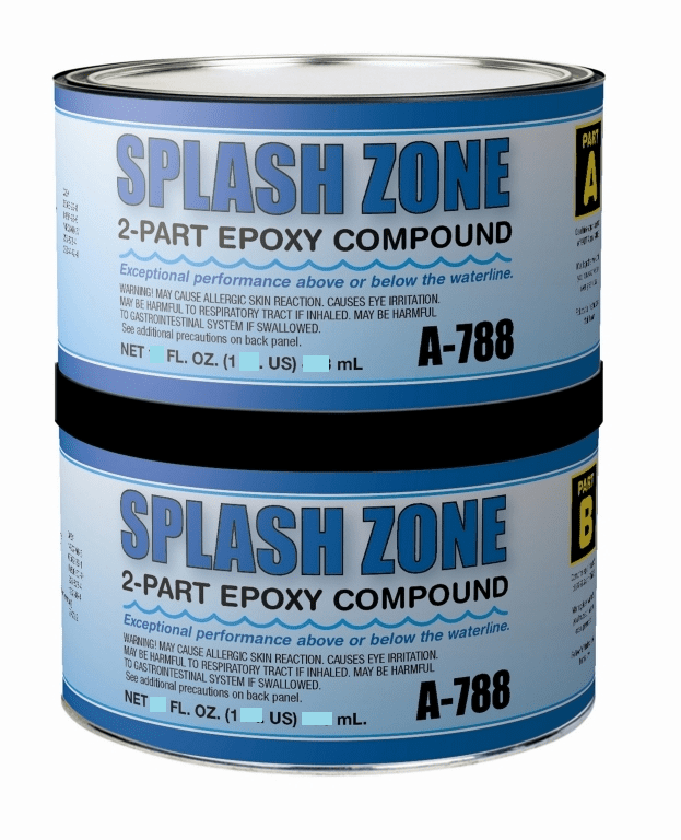 Pettit Splash Zone Epoxy Compound 1/2 Gallon Kit (MFG#A-788Q)