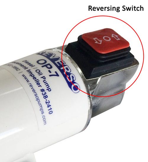 Reverso Oil Change Pump OP712V & OP724V