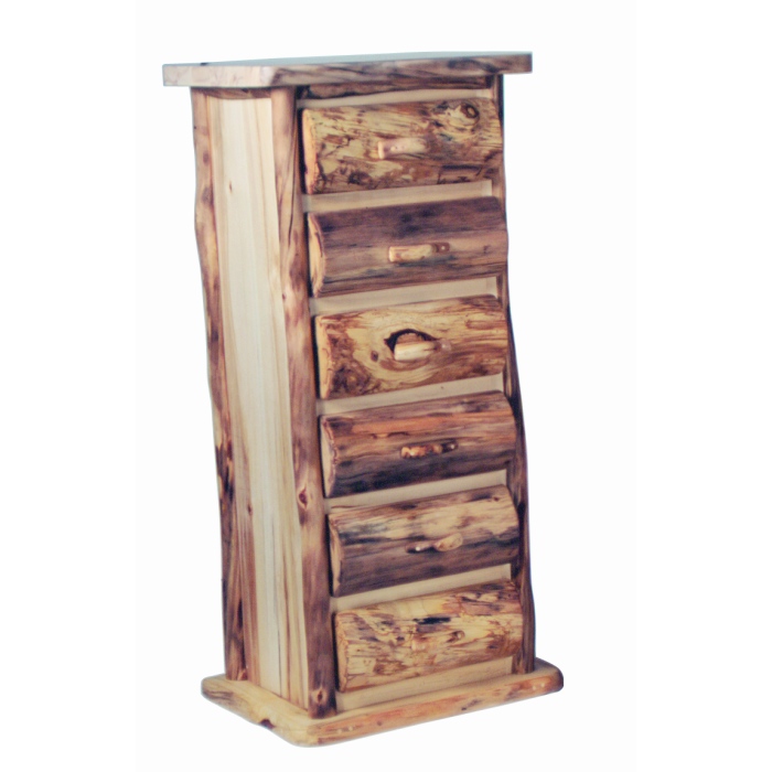 Fireside Lodge Cedar Log Storage ChestLog Cabin Rustics