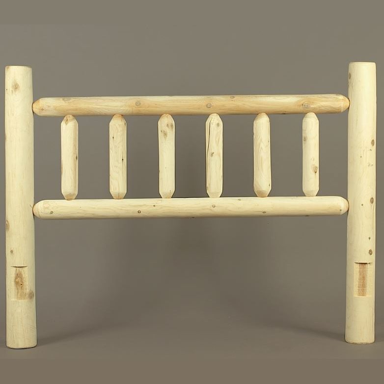 Lakeland Mills Cedar HeadboardLog Cabin Rustics