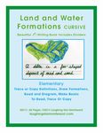 Land and Water Formations, PDF Cursive
