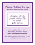 Peace Writing PDF Cursive