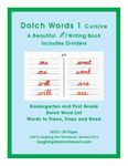 Dolch Words 1 Writing PDF Cursive Dolch Words 1 Writing PDF Cursive