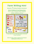 Farm Writing PDF Print