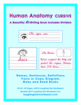 Human Anatomy Writing PDF Cursive