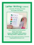 Letter Writing PDF Cursive