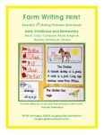 Farm Writing PDF Print Farm Writing PDF Print