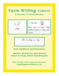 Farm Writing PDF Cursive Farm Writing PDF Cursive