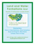 Land and Water Formations Writing PDF Print