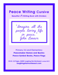 Peace Writing PDF Cursive