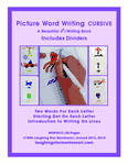 Picture Word Cursive PDF
