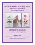 Picture Word Writing PDF Print