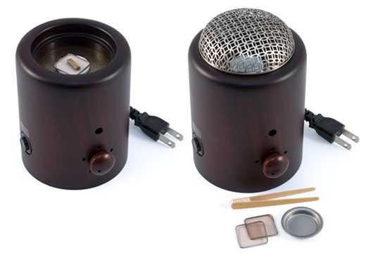 Electric Wood-chip Heater - Brown Wood