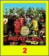 BEATLES ALTERNATE 45 RPM PICTURE SLEEVE "SGT PEPPERS #2"