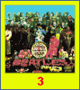 BEATLES ALTERNATE 45 RPM PICTURE SLEEVE "SGT PEPPERS #3"