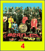 BEATLES ALTERNATE 45 RPM PICTURE SLEEVE "SGT PEPPERS #4"