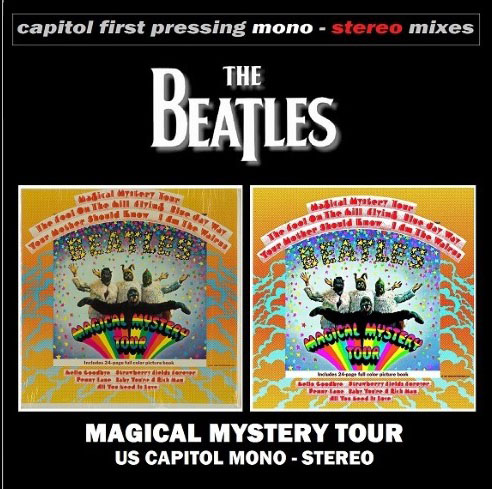BEATLES: BEATLES CD - MAGICAL MYSTERY TOUR - US CAPITOL MONO - STEREO