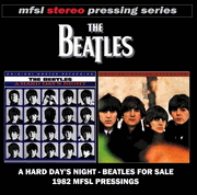 BEATLES CD - A HARD DAY'S NIGHT - BEATLES FOR SALE 1982 MFSL VINYL