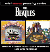BEATLES CD - MAGICAL MYSTERY TOUR - YELLOW SUBMARINE 1982 MFSL VINYL