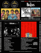 BEATLES CD - REVOLVER - SGT. PEPPER'S LONELY HEARTS CLUB BAND 2012 VINYL