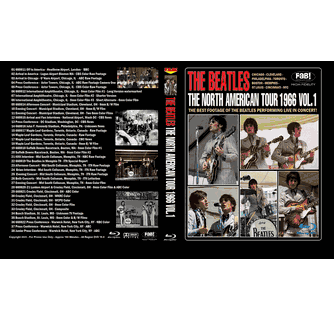 BEATLES DVD - NORTH AMERICAN TOUR 1966 VOL.1 BLU-RAY