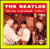 BEATLES JUKE BOX 45 RPM PICTURE SLEEVE "SHE LOVES YOU"