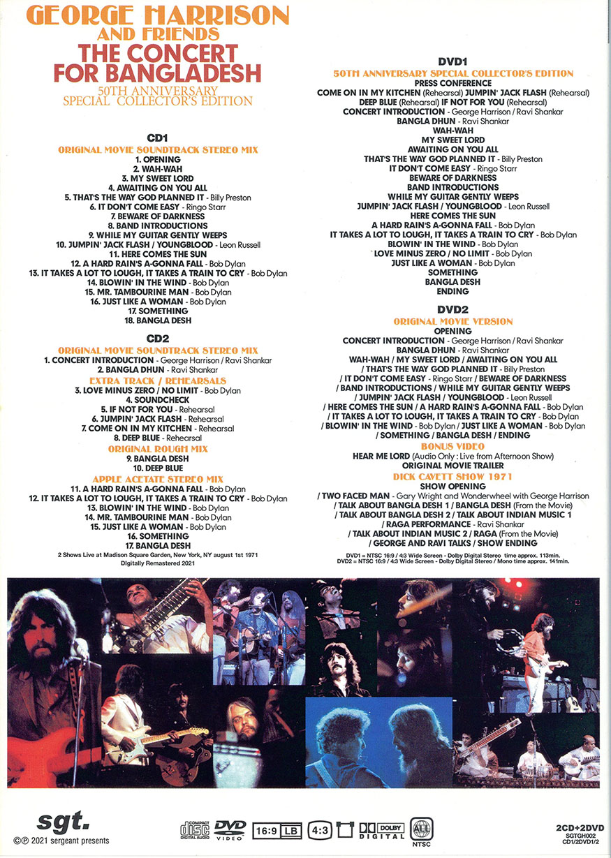 Concert For Bangladesh Cd