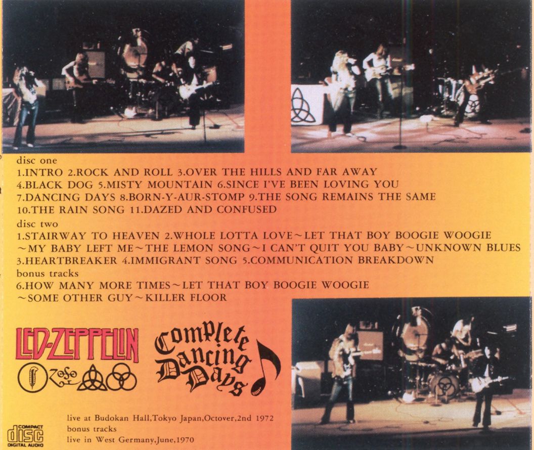 Led Zeppelin (2/Cd) Complete Dancing Days