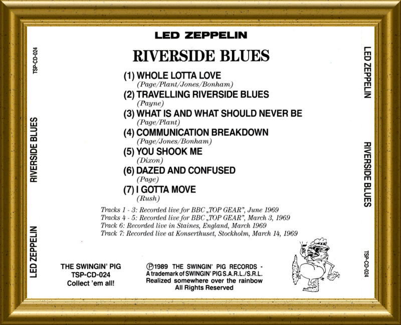 LED ZEPPELIN CD RIVERSIDE BLUES