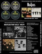 BEATLES FOR SALE - HELP! MONO TUBE CUTS CD