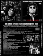 JOHN LENNON: RARE AND FOUND VOL.2 1969-1980 2 CD