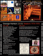 GEORGE HARRISON: DARK HORSE SESSIONS 1974-1975 2 CD