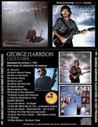 GEORGE HARRISON: CLOUD NINE US FIRST PRESSING CD