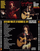 GEORGE HARRISON: LIVE IN NYC NY AFTERNOON 12/20/74 2 CDS