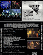 RINGO STARR & FRIENDS AT THE RYMAN NASHVILLE TN 2025 CD