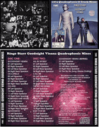 RINGO STARR: GOODNIGHT VIENNA 1974 QUAD MIXES 2 CDS