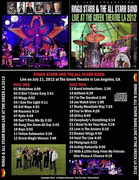 RINGO STARR LIVE AT THE GREEK 2012 2 CDS