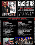RINGO STARR: ALL STARR BAND LIVE IN UNCASVILLE CT 2012 2 CD