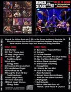 RINGO STARR: RINGO AT THE RYMAN 2012 2 CD