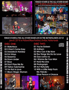 RINGO STARR ALL STARR BAND 2018 LIVE IN GROLLOO NETHERLANDS 2018 2 CD