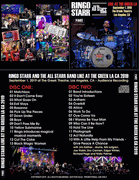 RINGO STARR: LIVE AT THE GREEK LA CA SEPT 1, 2019 2 CD