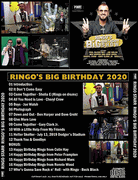 RINGO STARR: RINGO'S BIG BIRTHDAY SHOW 2020 CD