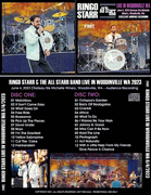 RINGO STARR: ALL STARR BAND LIVE WOODINVILLE WA 6/4/2023 2 CD