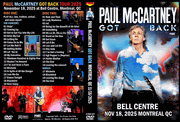 PAUL McCARTNEY GOT BACK MONTREAL QC CANADA 11/18/2025 2 DVD