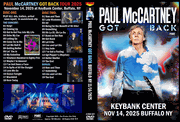 PAUL McCARTNEY GOT BACK BUFFALO NY 11/14/2025 2 DVD