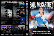 PAUL McCARTNEY GOT BACK COLUMBUS OH 11/8/2025 2 DVD