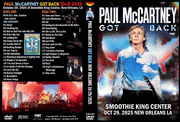 PAUL McCARTNEY GOT BACK NEW ORLEANS LA 10/29/2025 2 DVD