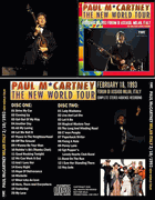 PAUL McCARTNEY(2/CD) NEW WORLD TOUR MILAN ITALY 2/18/1993