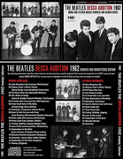 BEATLES CD - THE DECCA AUDITION 1962 MONO & STEREO REMIXED 