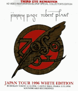JIMMY PAGE & ROBERT PLANT DVD - JAPAN TOUR 1996 -WHITE EDITION BLU-RAY